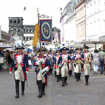 Die Stadtgarde am dem Weg von der Porta zur Eröffnung des Altstadtfests am Hauptmarkt.