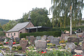 Friedhof Zewen mit Kapelle