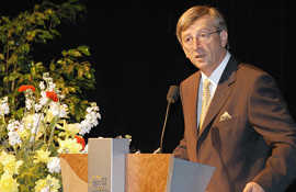 Foto: Festakt  für den neuen Ehrenbürger Jean-Claude Juncker 2003