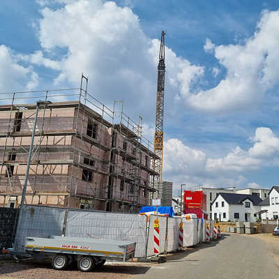 Für das Baugebiet Filsch wurde zwischen 2011 und 2021 der stärkste Anstieg bei dem Bestand an Wohngebäuden ermittelt. Auch aktuell laufen dort noch einige Bauprojekte.