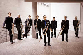 Die Posaunisten der 'Trombone Unit'. Foto: Irene Zandel