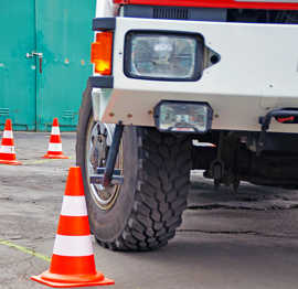 Foto: Geschicklichkeitsparcours für Fahrzeuge