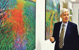 Zum 70. Geburtstag von Mario Diaz Suarez präsentierte eine Ausstellung in der Arena einen Überblick seines vielfältigen Werks.