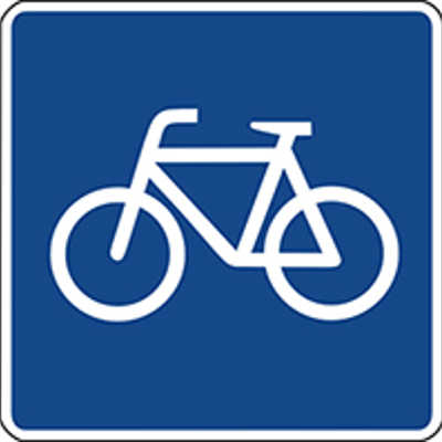 Dieses Verkehrszeichen für einen nicht benutzungspflichtigen Radweg gibt es bisher in Deutschland nicht.