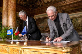 OB Wolfram Leibe unterzeichnet die 'Brüsseler Erklärung'