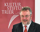 Als einen Höhepunkt seiner achtjährigen Amtszeit sieht Beigordneter Ulrich Holkenbrink die Gründung und den Ausbau der Trierer Kulturstiftung.