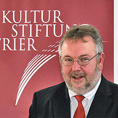 Als einen Höhepunkt seiner achtjährigen Amtszeit sieht Beigordneter Ulrich Holkenbrink die Gründung und den Ausbau der Trierer Kulturstiftung.