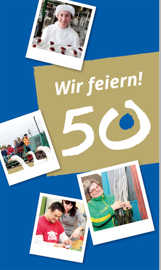 Grafik: 50 Jahre Lebenshilfe-Werkstatt