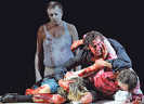 Bei den Antikenfestspielen 2010 wird mit „Ödipus/Antigone“ vom Schauspiel Frankfurt eine der herausragenden aktuellen Produktionen im deutschsprachigen Raum gezeigt.  Foto: Theater Trier