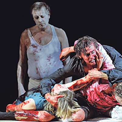 Bei den Antikenfestspielen 2010 wird mit „Ödipus/Antigone“ vom Schauspiel Frankfurt eine der herausragenden aktuellen Produktionen im deutschsprachigen Raum gezeigt.  Foto: Theater Trier