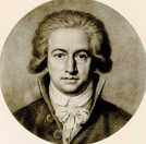 Portrait des jungen Goethe.