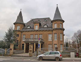 Villa Paul, früheres Gestapo-Hauptquartier in Luxemburg