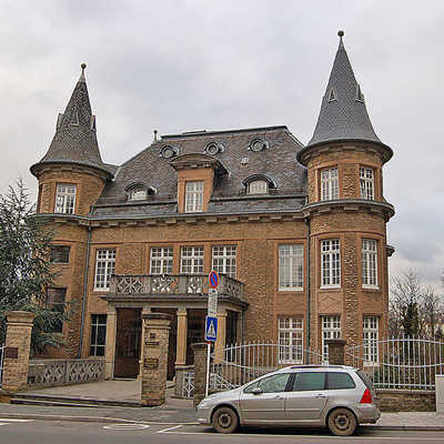 In der Villa Pauly in Luxemburg-Stadt befand sich von 1940 bis 1944 das Hauptquartier der Gestapo. Foto: Wikimedia Commons/Spanish Inquisition