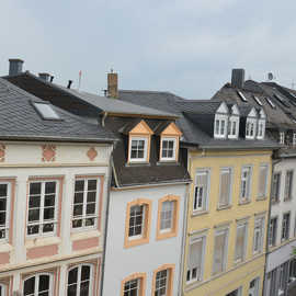 Wohnhäuser in der Karl-Marx-Straße