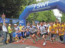 Beim Firmenlauf 2012 gingen 150 Teams mit 450 Läufern ins Rennen. Foto: Stadtwerke