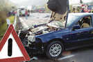 Achtung Gefahr. 4024 Verkehrsunfälle hat die Polizeiinspektion Trier 2010 registriert, es gab 604 Verletzte.