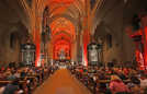 Die Hohe Domkirche ist immer wieder ein stimmungsvoller Schauplatz für die Konzerte des Moselmusikfestivals, wie beim Auftritt von „Voces 8“ in diesem Jahr. Foto: Simon Engelbert/Photogroove