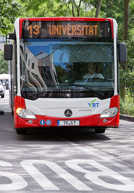 Die Stadtwerke-Busse sind in das VRT-System integriert. Daher gelten im Stadtgebiet auch die Fahrpreise des Verbunds.