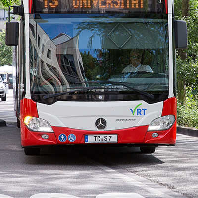 Die Stadtwerke-Busse sind in das VRT-System integriert. Daher gelten im Stadtgebiet auch die Fahrpreise des Verbunds.