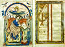 Auch das Ada-Evangeliar, das zwischen 790 und 810 entstanden ist und dessen Text komplett in Gold geschrieben ist, wird in dem neuen Zentrum gebührend Beachtung finden. Foto: Wissenschaftliche Bibliothek/Anja Runkel