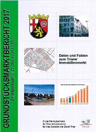 Grafik: Titelblatt Grundstücksmarktbericht 2015