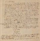 Der Brief Immanuel Kants an Friedrich Nicolovius stammt aus dem Jahr 1798. Foto: Wissenschaftliche Stadtbibliothek