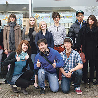 In den beiden Jurys für das „Créajeune“-Festival und den QuattroPole-Preis wirkten Jugendliche im Alter von 15 bis 20 Jahren aus der Großregion mit. Foto: Créajeune