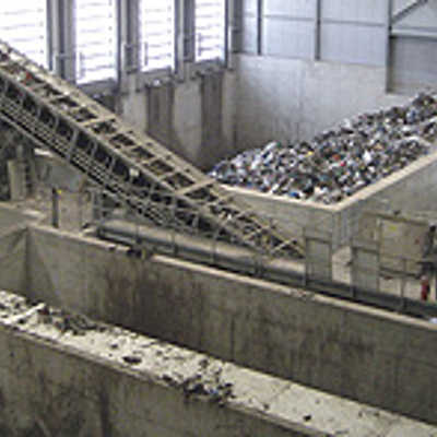In der mechanisch-biologischen Trocknungsanlage in Mertesdorf werden rund 30.000 Tonnen Hausmüll bei einem einjährigen Versuch sortiert. Foto: A.R.T.