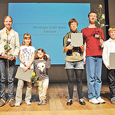Mit ihrem Projekt „Gutenberg – crossover“ überzeugte die Levana-Förderschule Schweich die Jury. Insgesamt hatten sich 850 Schulen um die Auszeichnung beworben.  Foto: EKA