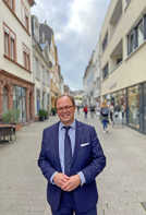Seit einem Jahr ist Ralf Britten Dezernent in Trier. Für die Innenstadt hat er große Pläne.