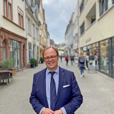 Seit einem Jahr ist Ralf Britten Dezernent in Trier. Für die Innenstadt hat er große Pläne.