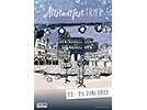 Den Wettbewerb um das schönste Motiv für das Altstadtfestplakat gewann dieses Jahr Marion Greif. Grafik: TTM