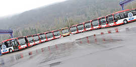Mit zwölf neuen Bussen erweitern die Trierer Stadtwerke ihren Fuhrpark und bauen mit einer neuen Linienführung das ÖPNV-Angebot weiter aus.Foto:?SWT