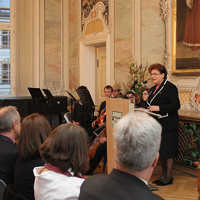 Die Präsidentin des Bayerischen Landtags Barbara Stamm hielt die Laudatio.