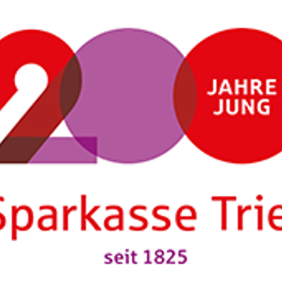 Sonderlogo der Sparkasse Trier zum Jubiläumsjahr.