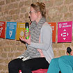 Talkrunde mit Sophie Lungershausen (Geschäftsführerin LA21), Ann-Christin Hayk (AGF), Lea Horak (Rathaus) und Gundolf Bartmann (Fortsamt Trier).