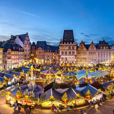 Trierer Weihnachtsmarkt (Foto: Werner Hardt). 