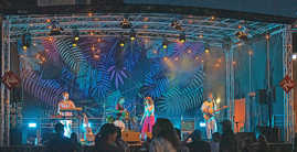 Konzertfoto der Band Guacáyo