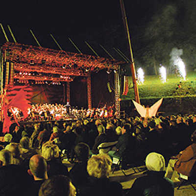 Ein Open-Air-Höhepunkt des Kulturhauptstadtprogramms in Trier war im August die szenische Aufführung der „Carmina Burana“.