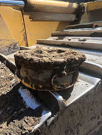 Diese rund drei Kilogramm schwere Mine wurde am Moselufer gefunden. Foto: Presseamt
