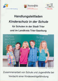 Foto: Titelblatt des Handlungsleitfadens Kinderschutz in der Schule 