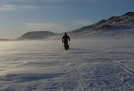 Ein mehrwöchiger Marsch durch die arktische Eiswüste ist eine extreme physische und psychische Herausforderung. Foto:?Arctic Move