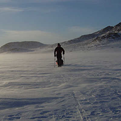 Ein mehrwöchiger Marsch durch die arktische Eiswüste ist eine extreme physische und psychische Herausforderung. Foto:?Arctic Move