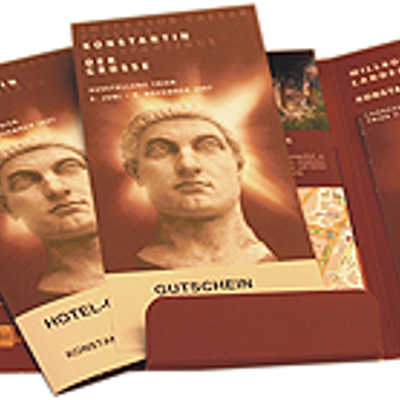 Das Konstantin-Geschenkpaket mit Gutscheinen und Eintrittskarten.