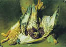 Zoffanys Jagdstillleben von 1760 repräsentiert in der Londoner Ausstellung die deutsche Schaffensphase des Künstlers. Abbildung: Stadtmuseum Simeonstift
