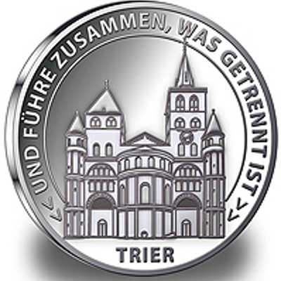 Die Silbermünze zur Wallfahrt kostet 49,90 Euro.