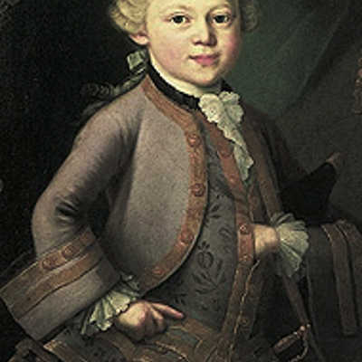 Als Siebenjähriger bereits ein Genie: Wolfgang Amadeus Mozart