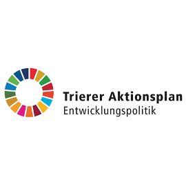 Logo und Schriftzug Aktionsplan Entwciklungspolitik