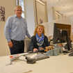 Jutta Kratz und Amtsleiter Guido Briel freuen sich auf die Kunden im neuen Bürgeramt.