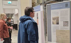 In der Wanderausstellung gibt es auch einen kleinen Schwerpunkt zu den Opfern der NS „Euthanasie“ in Trier. 